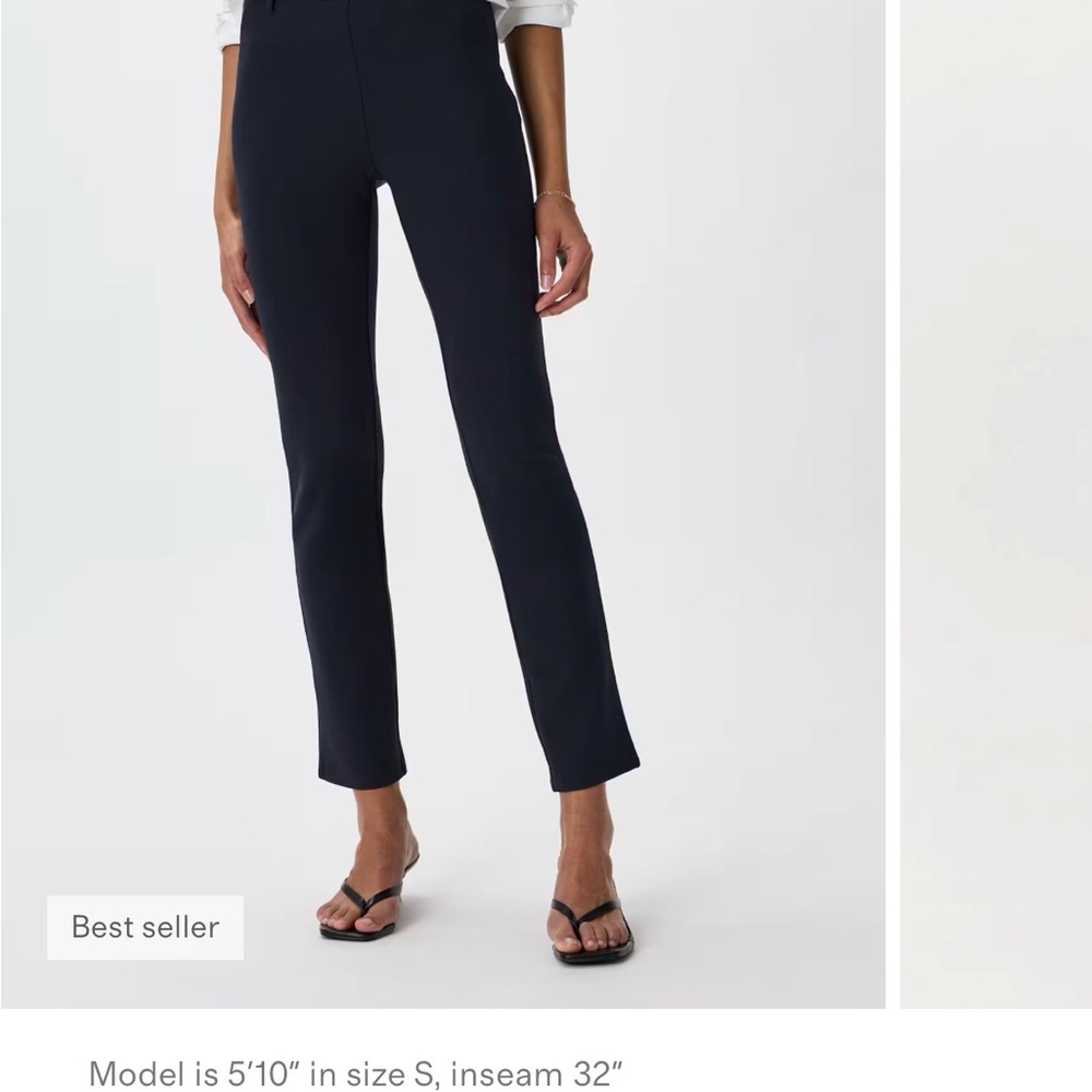 Quince Women's Navy Ankle Pants